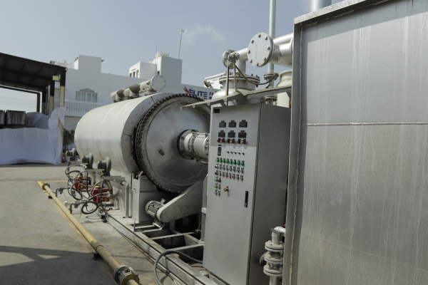 Safe drum handling — full PPE protocol